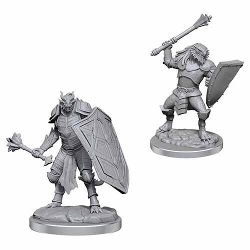 Dragonborn Clerics - D&D Nolzurs Marvelous Unpainted Miniatures
