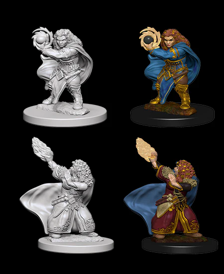 Dwarf Female Wizard - D&D Nolzurs Marvelous Unpainted Miniatures