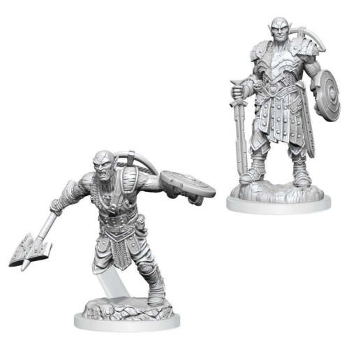 Genasi Earth Fighter - D&D Nolzurs Marvelous Unpainted Miniatures