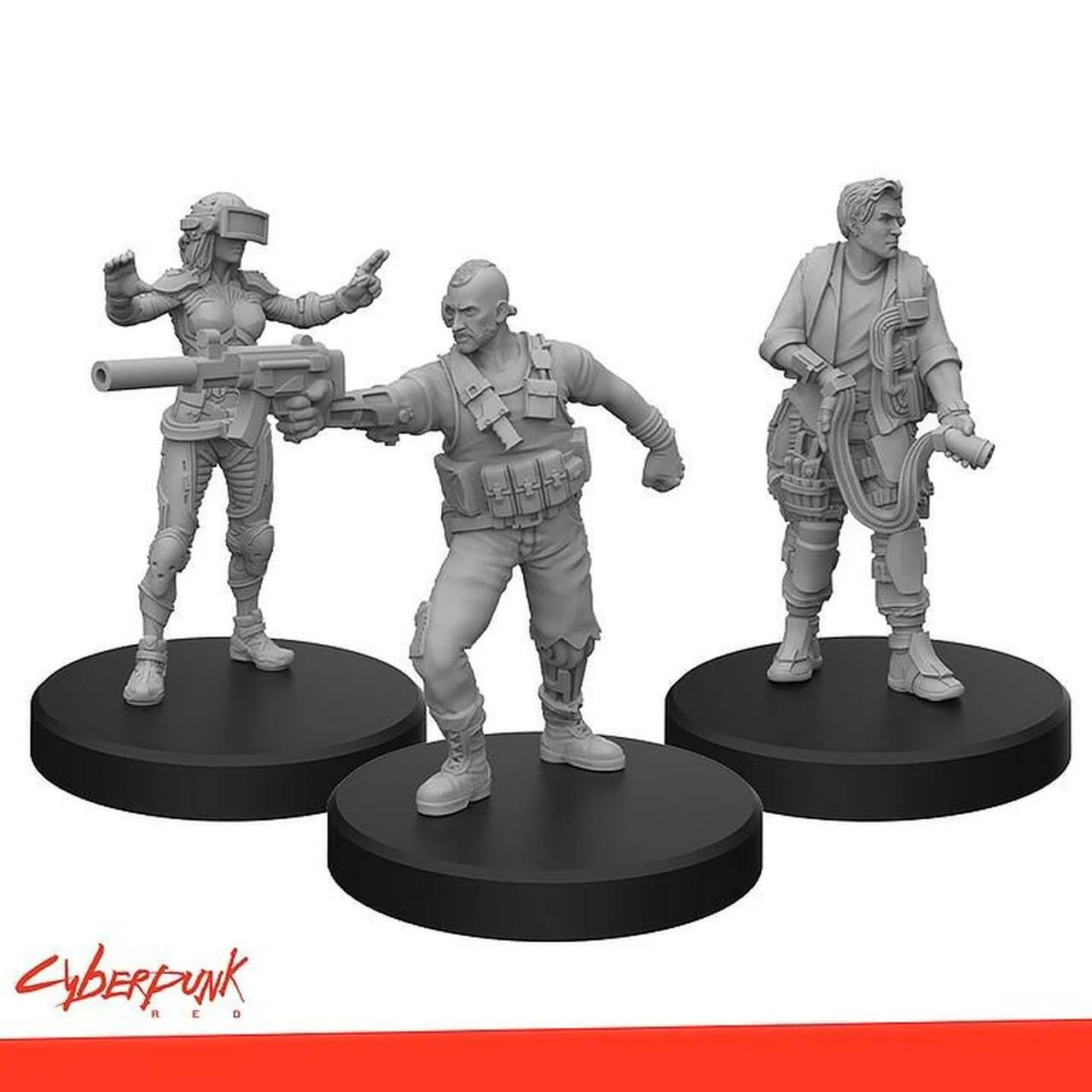 Edgerunners A Miniatures - Cyberpunk Red RPG