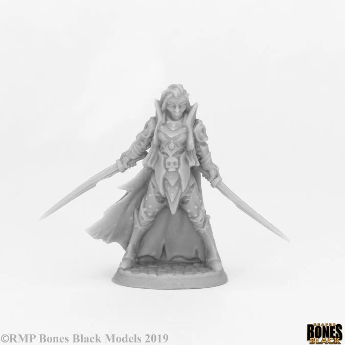 Elf Elite - Reaper Bones Black