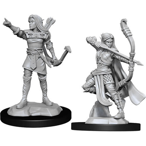 Elf Female Ranger - D&D Nolzurs Marvelous Unpainted Miniatures