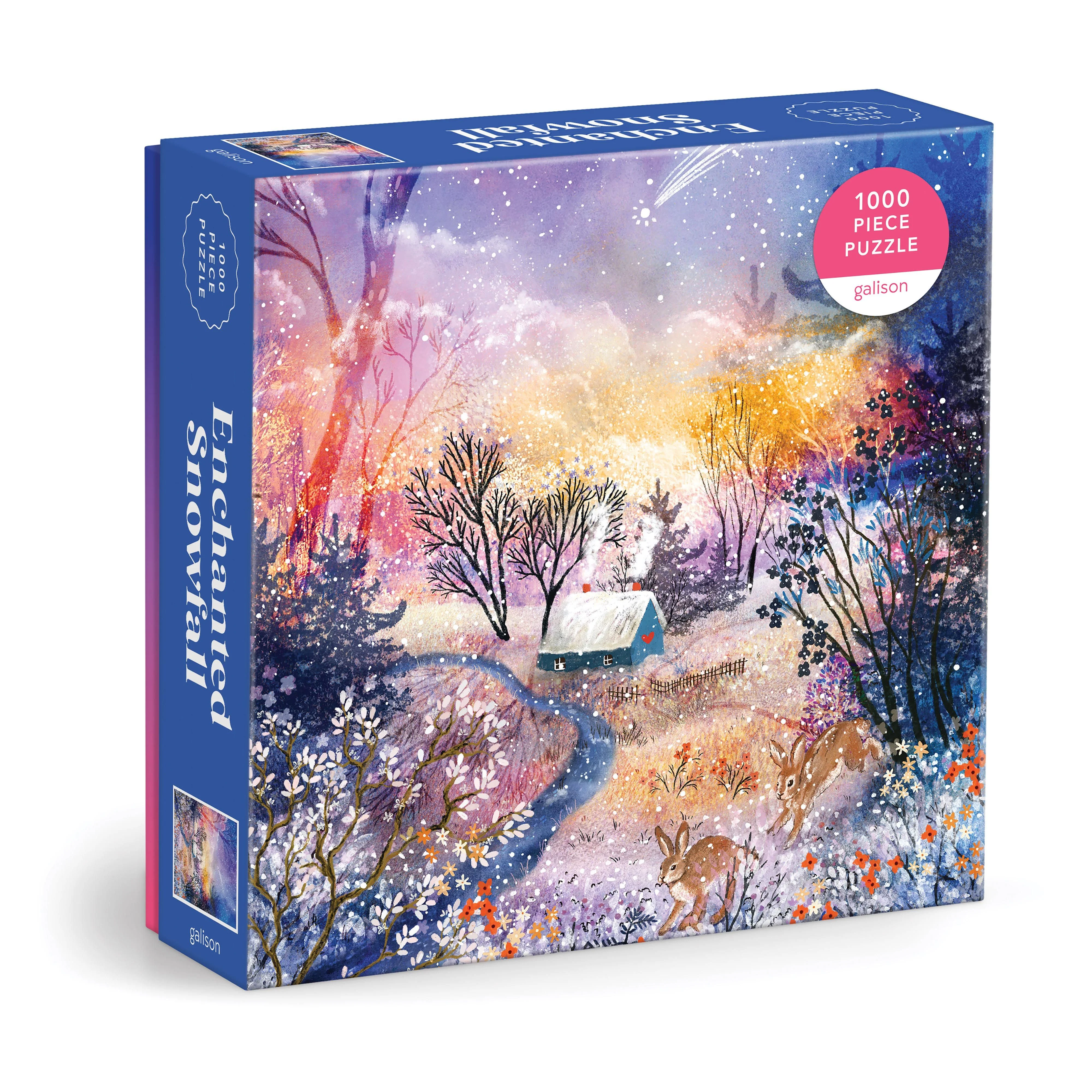 Enchanted Snowfall Puzzle 1000pc