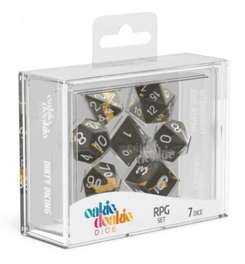 Amber (7) - Enclave - Oakie Doakie Dice RPG Set