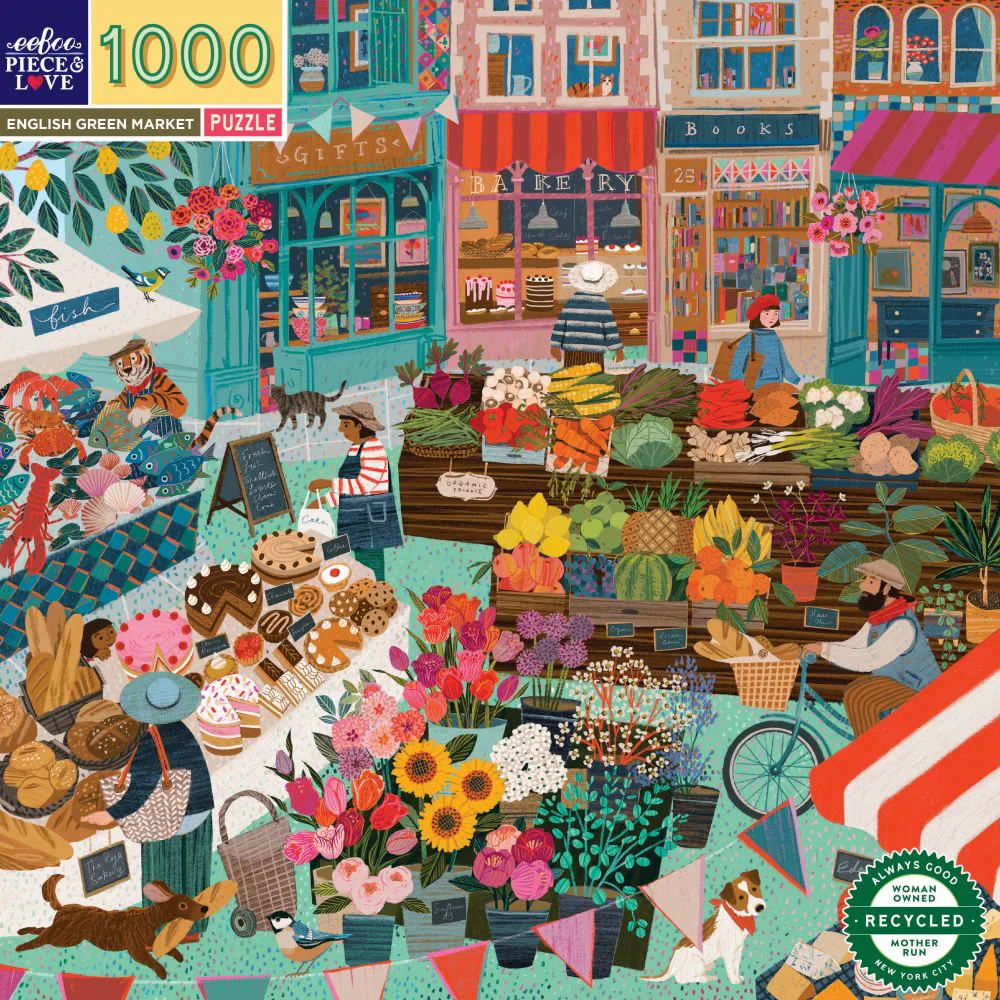 Eng.Green Market - 1000pc eeBoo