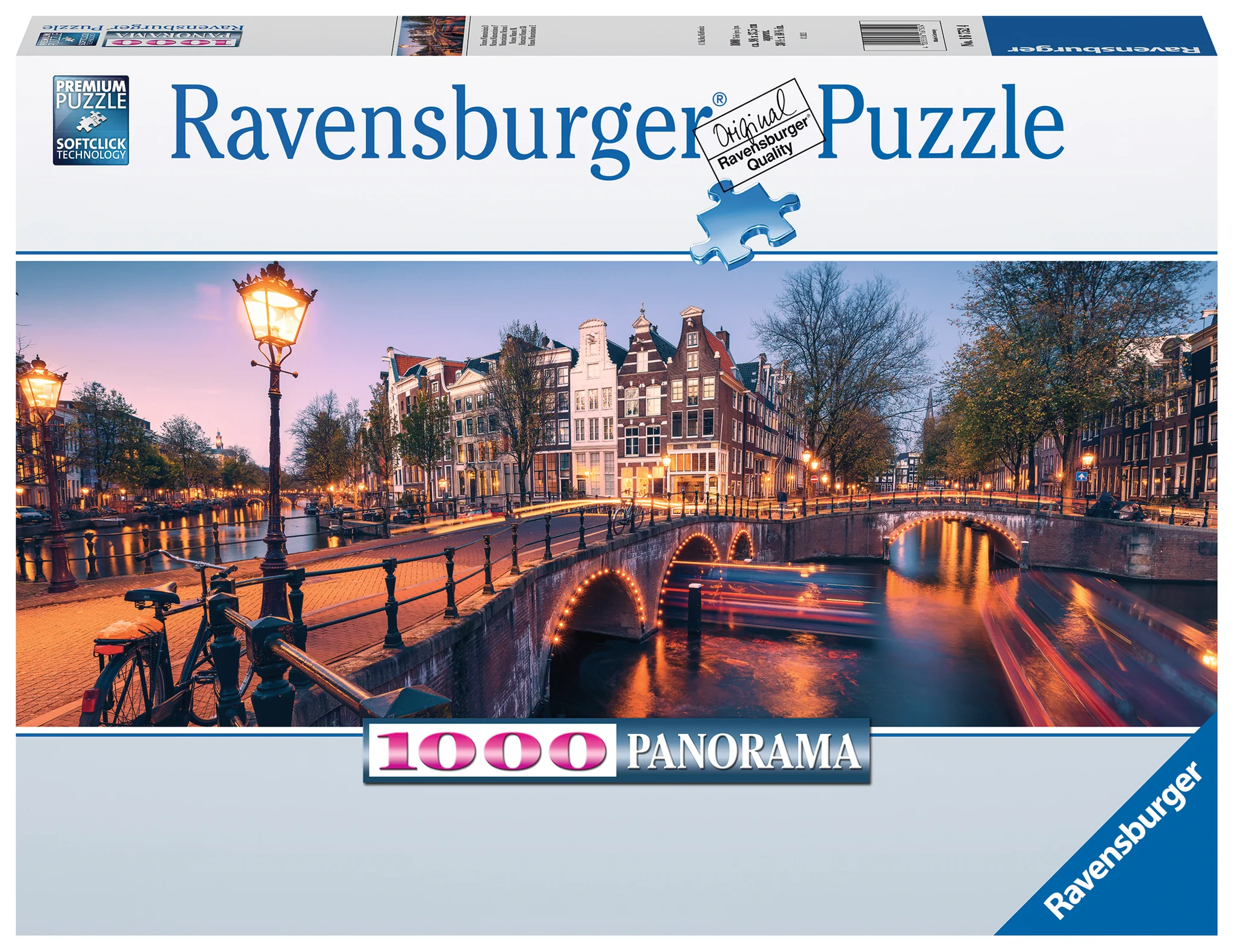 Evening in Amsterdam Puzzle 1000p - RAVENSBURGER