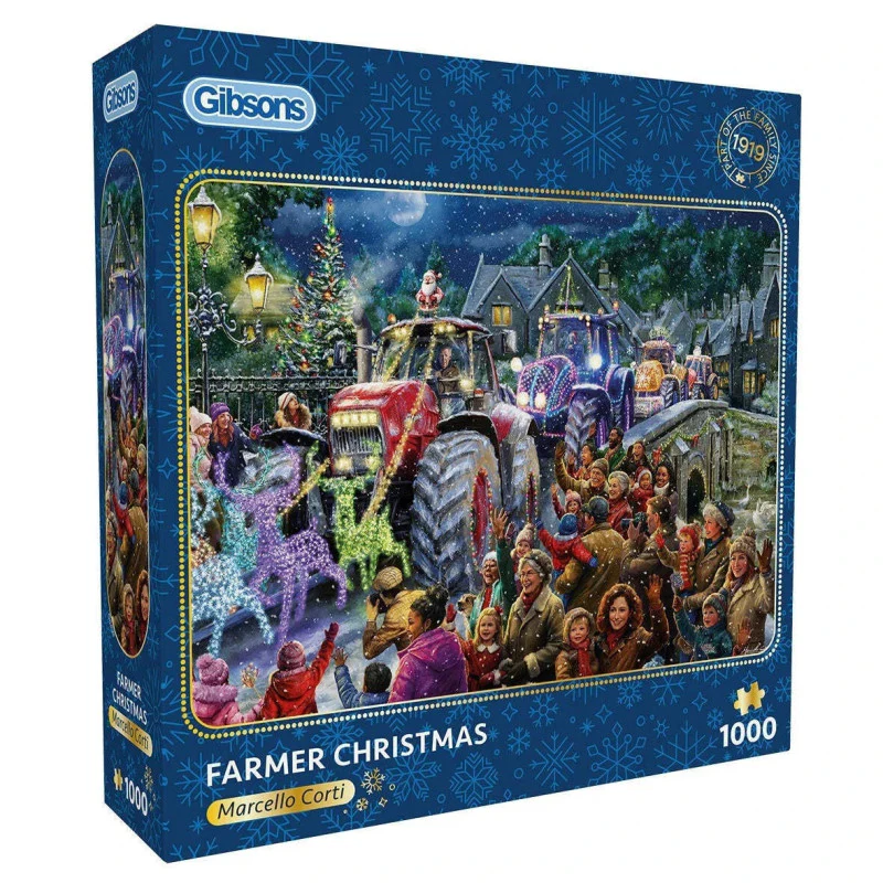 Farmer Christmas - Gibson - 1000pc