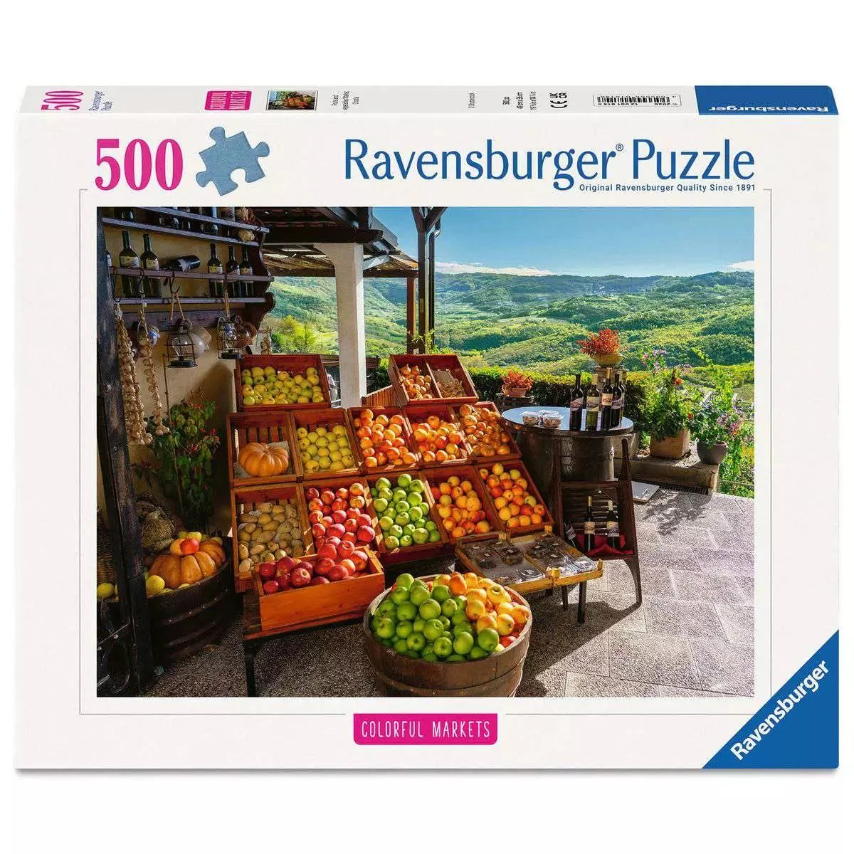 Fruit and Vegetable Market, Croatia 500 pieces - Ravensburger