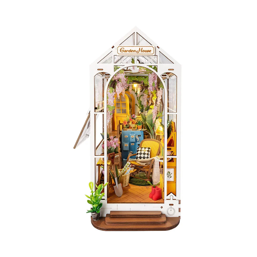 Garden House - DIY BOOK NOOK KIT - ROBOTIME
