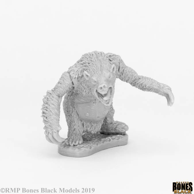 Giant Cave Sloth - Reaper Bones Black
