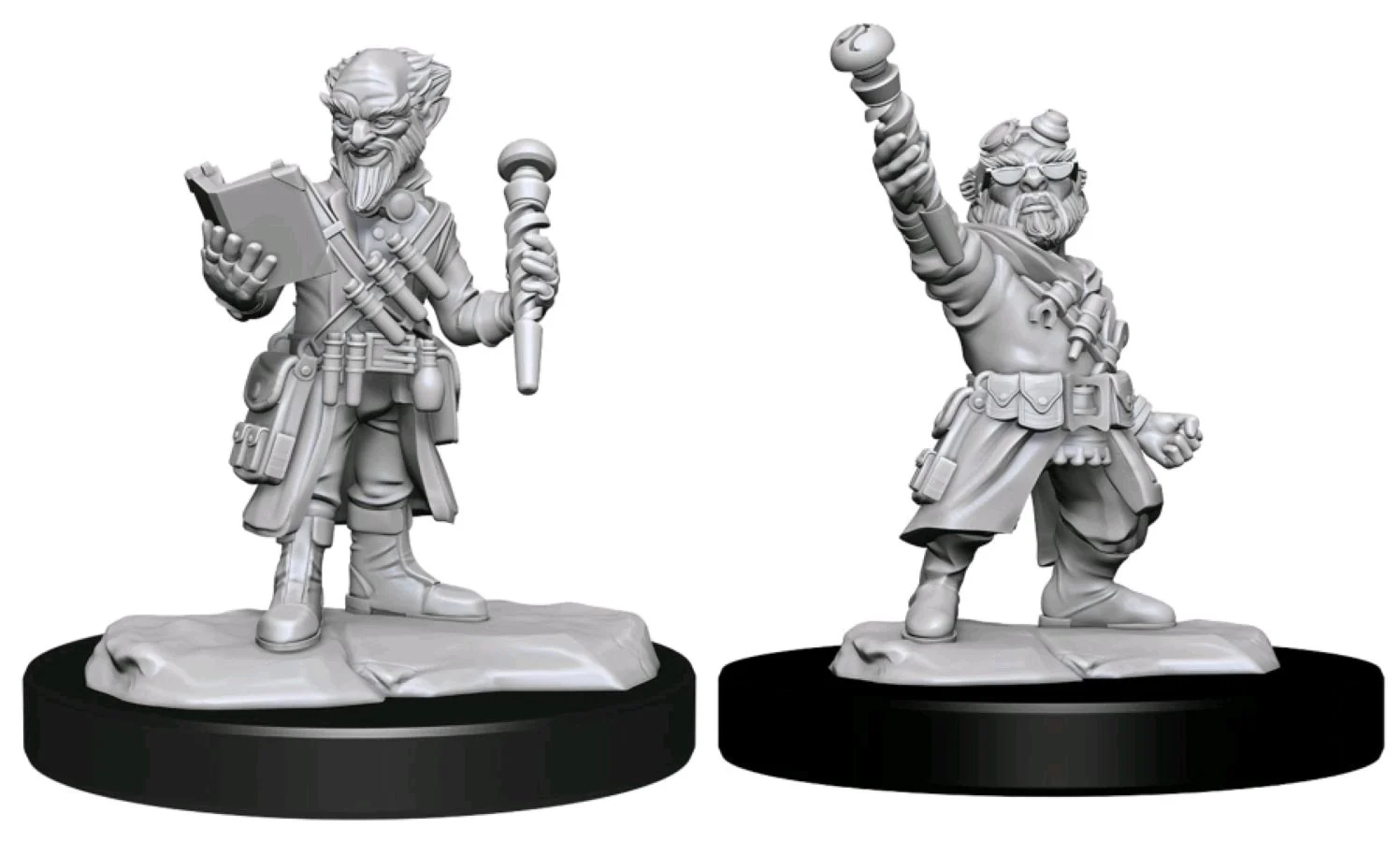 Gnome Male Artificer - D&D Nolzurs Marvelous Unpainted Miniatures