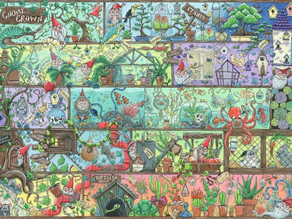 Gnome Grown Puzzle 1500pc