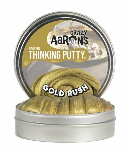 Gold Rush 4inch - Crazy Aarons Thinking Putty