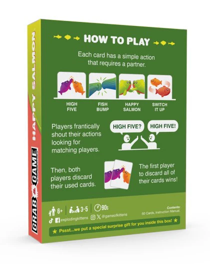 Grab & Game - Happy Salmon - Image 2