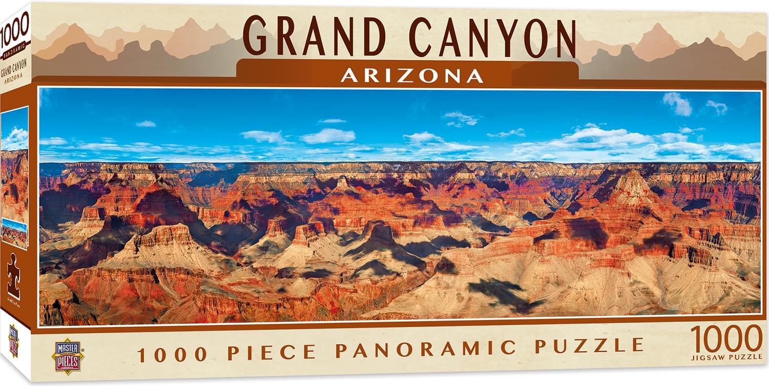 Grand Canyon - Masterpieces Puzzle City Panoramic 1000pc