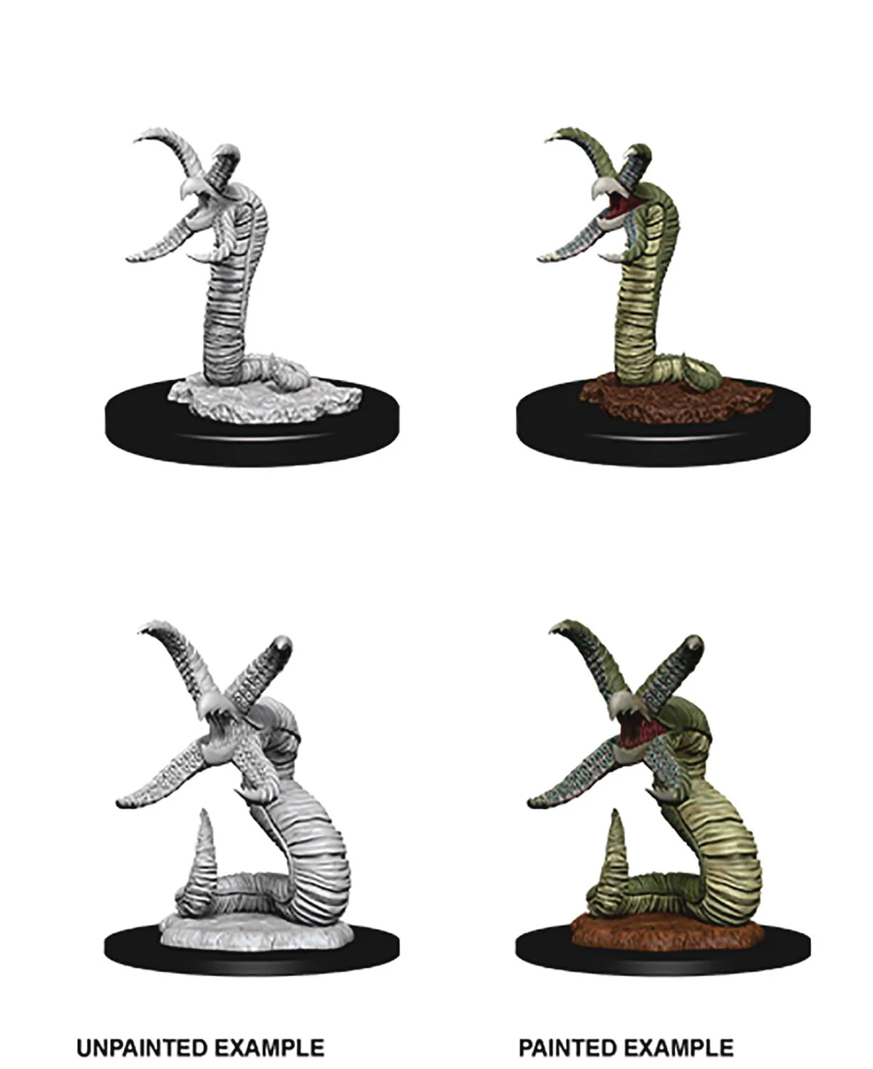 Grick & Grick Alpha - D&D Nolzurs Marvelous Unpainted Miniatures