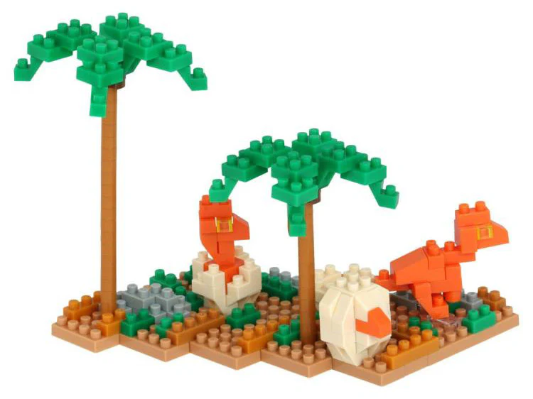 Hatching Tyrannosaurus Rex - Nanoblock