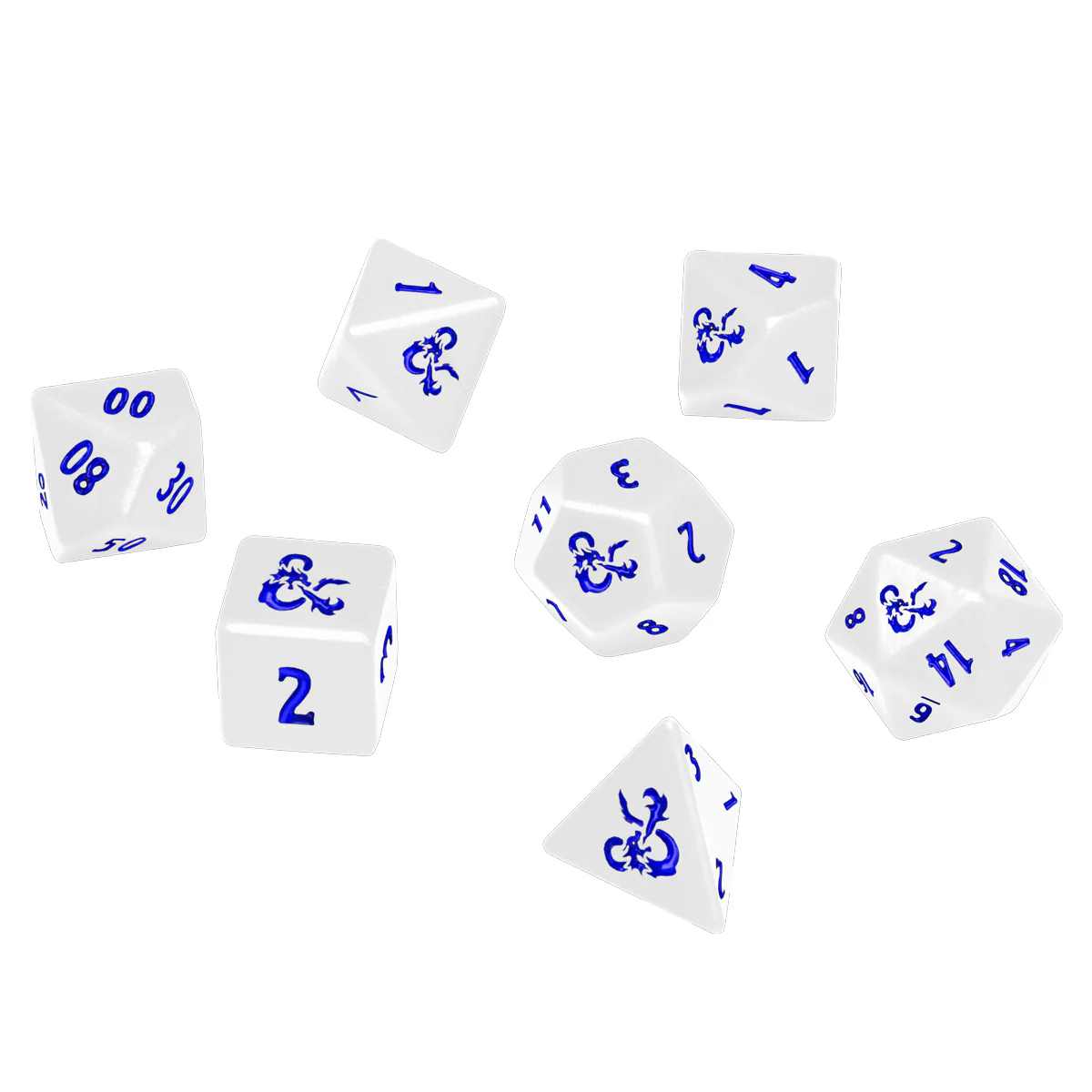 Heavy Metal Icewind Dale D20 Dice Set of 2- Dungeons and Dragons