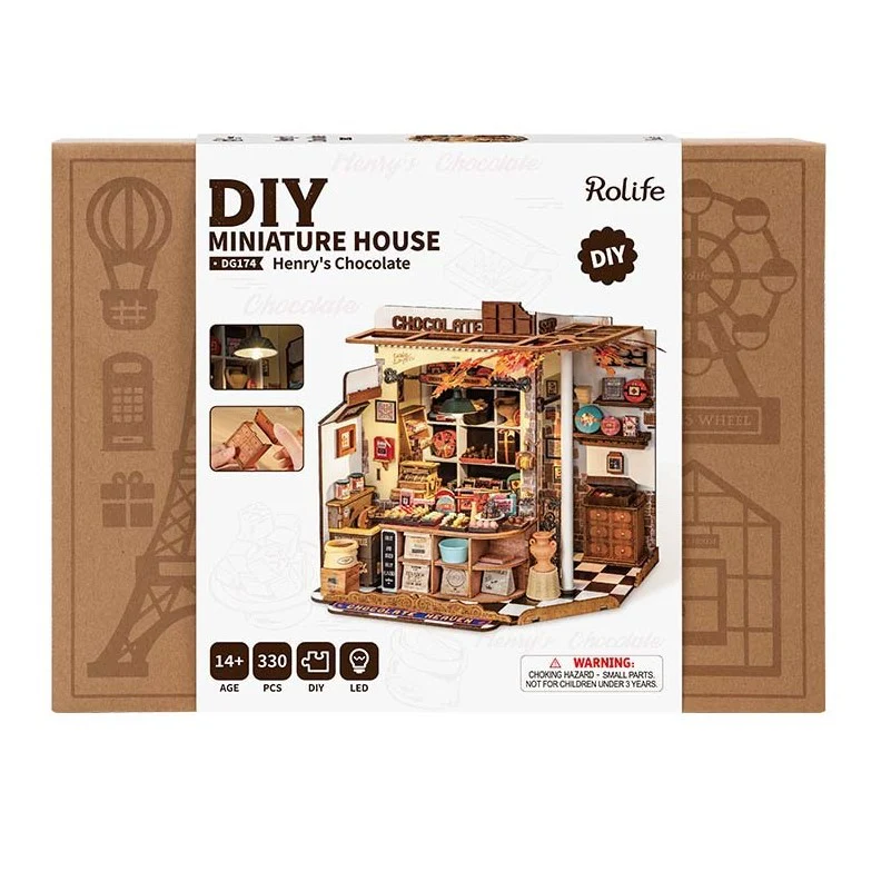 Henrys Chocolate Diy Mini House - Image 2