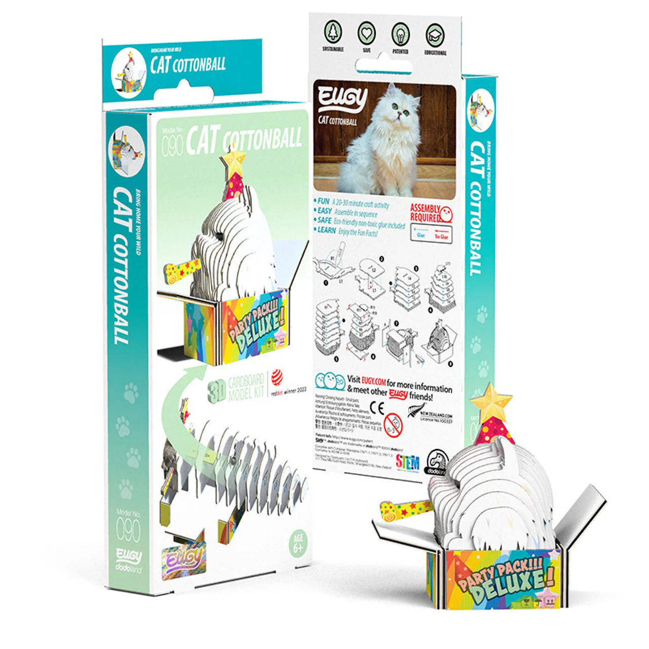 Cottonball Cat - EUGY2