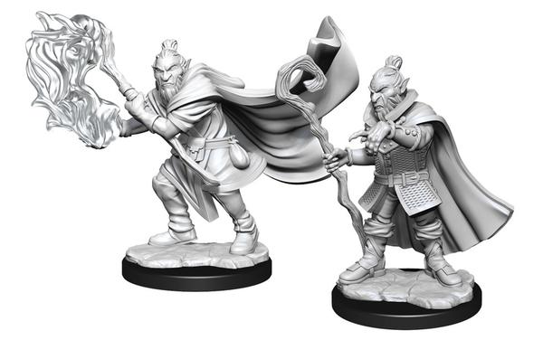 Hobgoblin Male Wizard and Druid - Critical Role Unpainted Miniatures