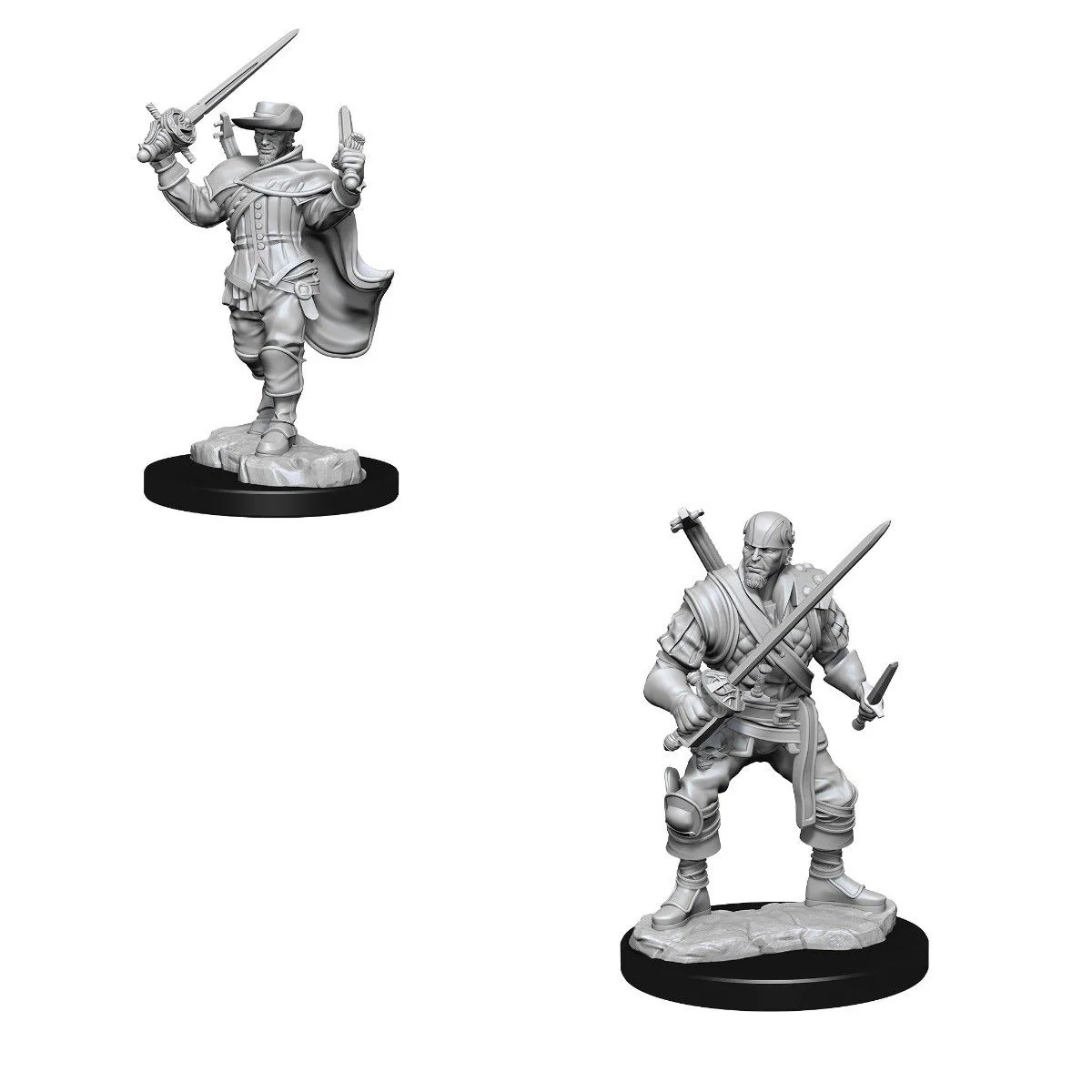 Human Male Bard - D&D Nolzurs Marvelous Unpainted Miniatures