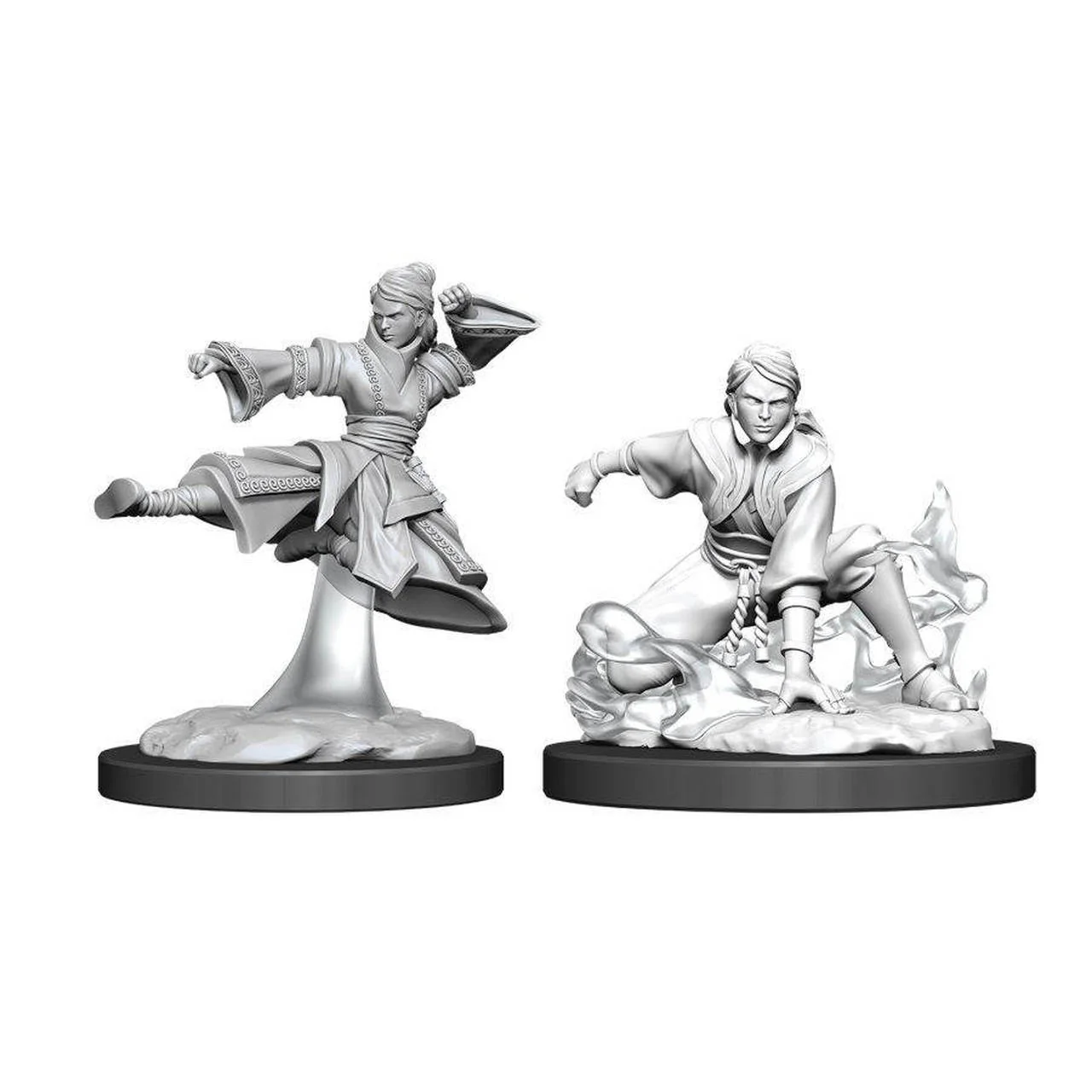 Human Female Monk - D&D Nolzurs Marvelous Unpainted Miniatures