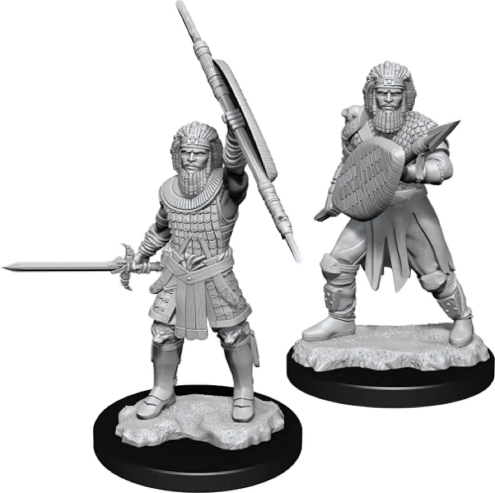 Human Male Fighter - D&D Nolzurs Marvelous Unpainted Miniatures