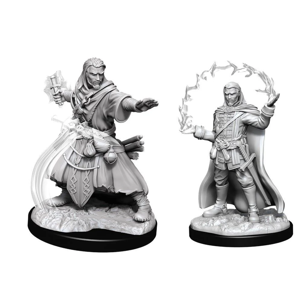 Human Male Wizard - D&D Nolzurs Marvelous Unpainted Miniatures