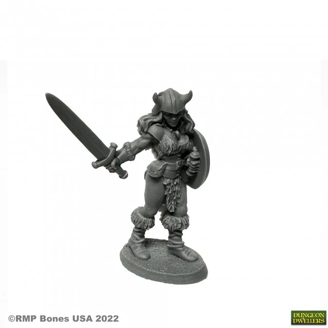 Jana Frostwind, Barbarian - Reaper Dungeon Dwellers