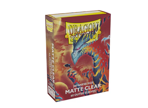 Japanese Clear outer Sleeves - Dragon Shield - Box 60
