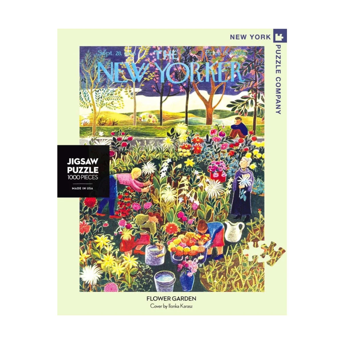 Flower Garden - The New Yorker 1000 pc