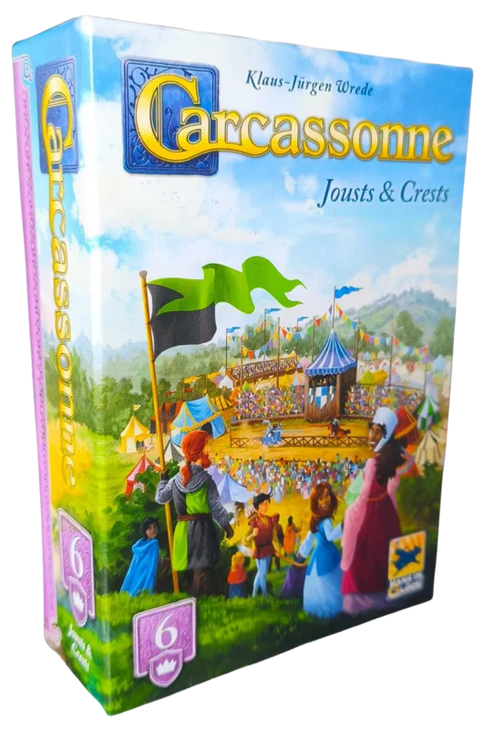 Jousts and Crests - Carcassonne Expansion 6 - 2025 Redesign
