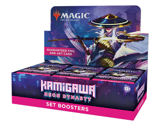 Kamigawa Neon Dynasty Set Booster Full Box