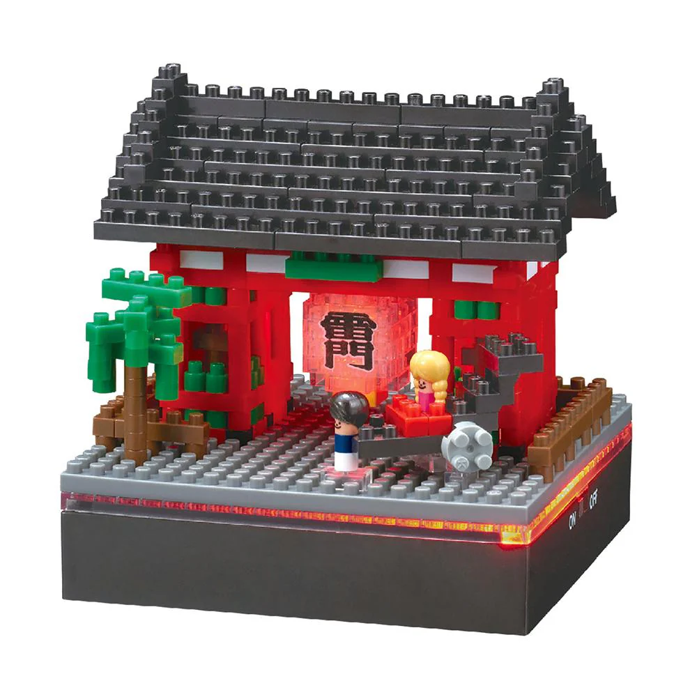 Kaminarimon LED & Fibre Optic - Nanoblock