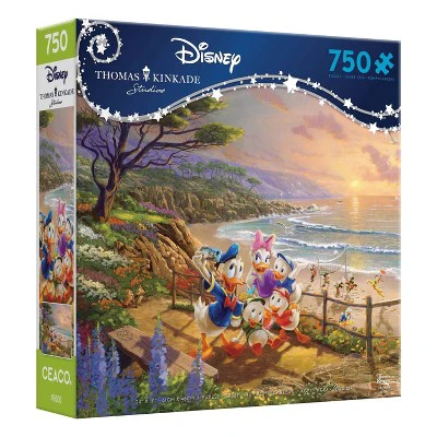 Kinkade -Donald and Daisy A Duck Day Afternoon 750Pc