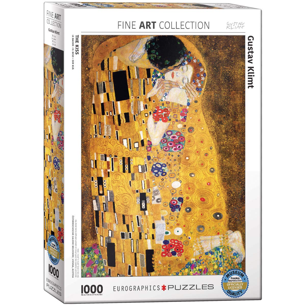 MUSEUM THE KISS - Clementoni - 1000p