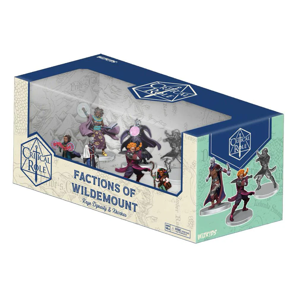 Kryn Dynasty & Xhorhas Box Set - Critical Role Monsters of Wildemount Prepainted Minis