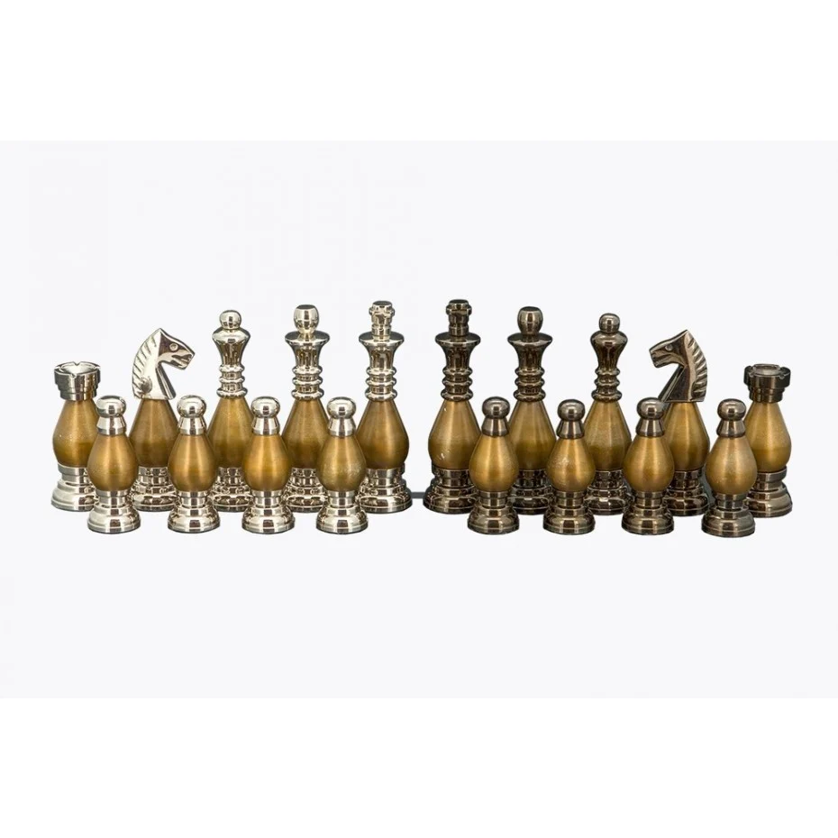 L356638633DR - Gold/Black 100mm Staunton PIECES ONLY