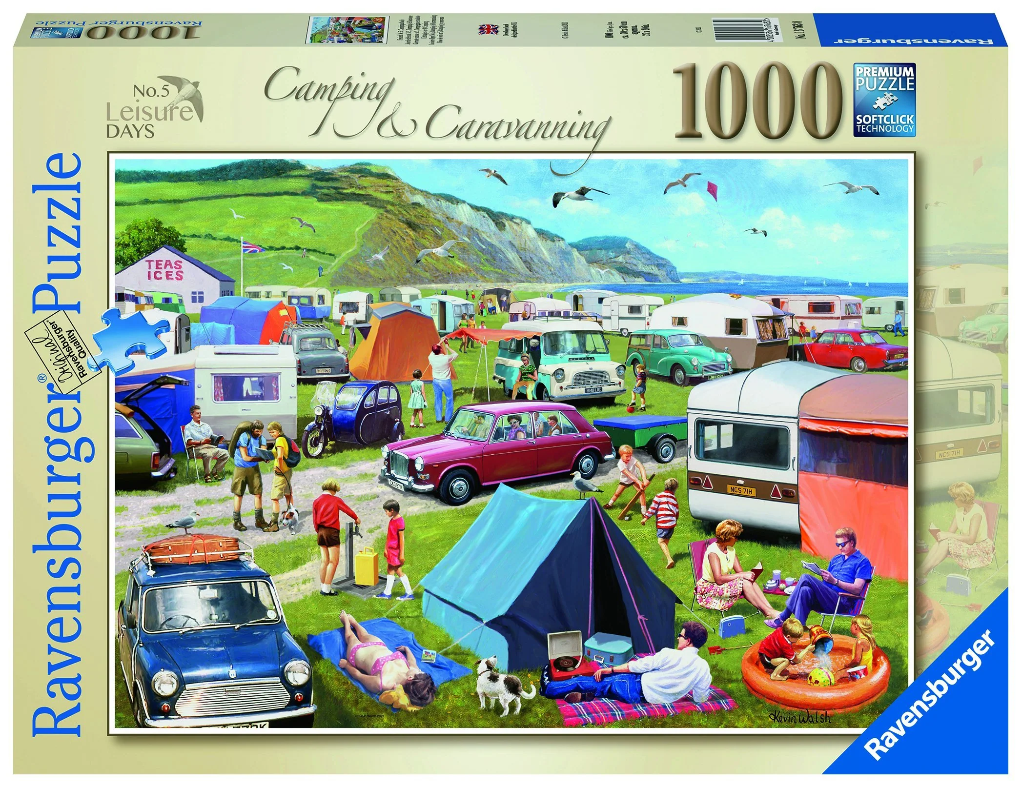 Leisure Days 5 Camping Caravanning 1000pc