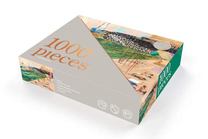 Leopard Rocks - 1000pc puzzle