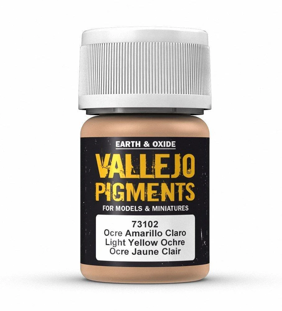 Light Yellow Ochre 30ml - Vallejo Pigments
