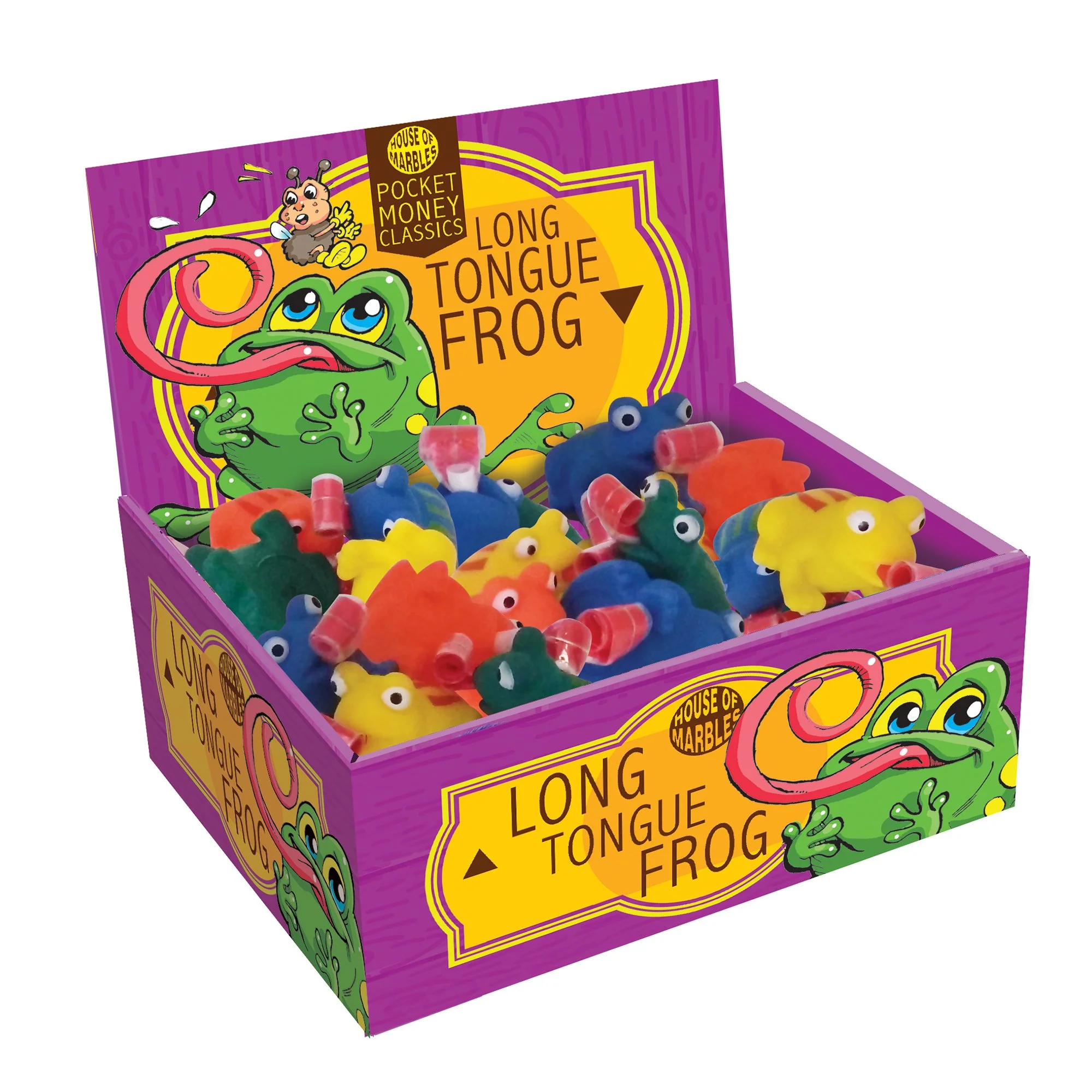 Long Tongue Frogs - House of Marbles