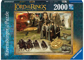 LOTR The Fellowship of the Ring 2000p - RAVENSBURGER
