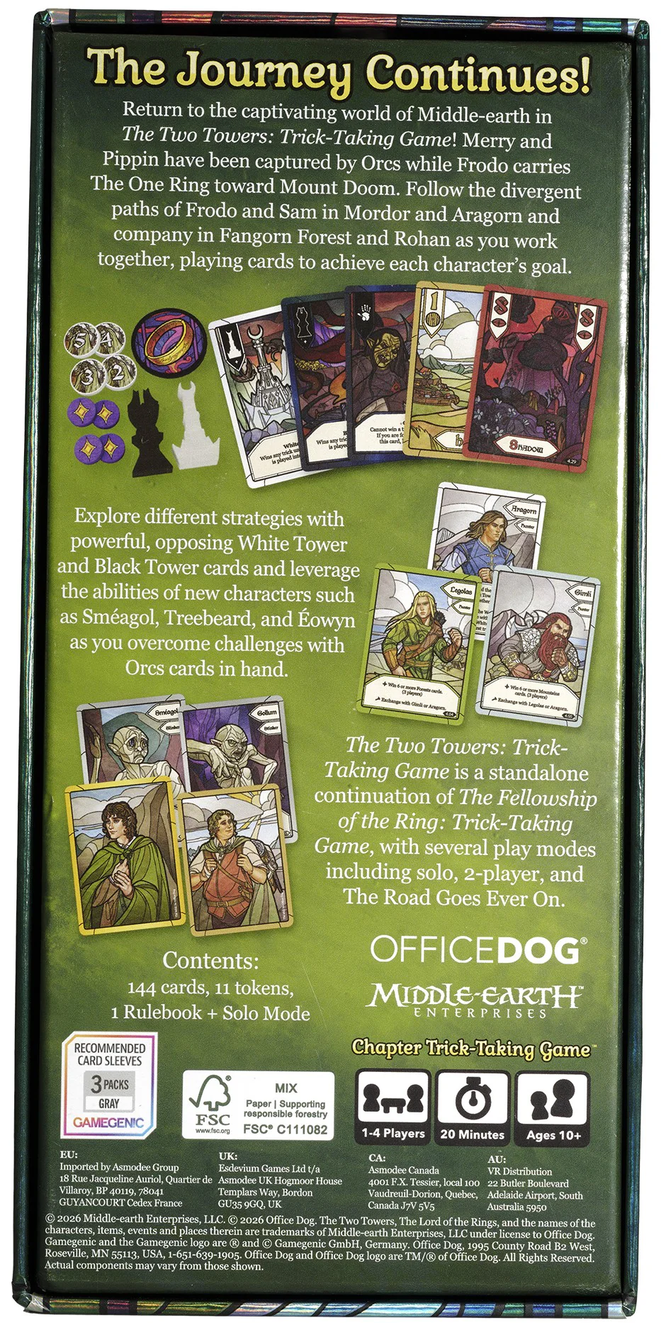 LOTR The Two Towers Trick Taking Game - Image 5