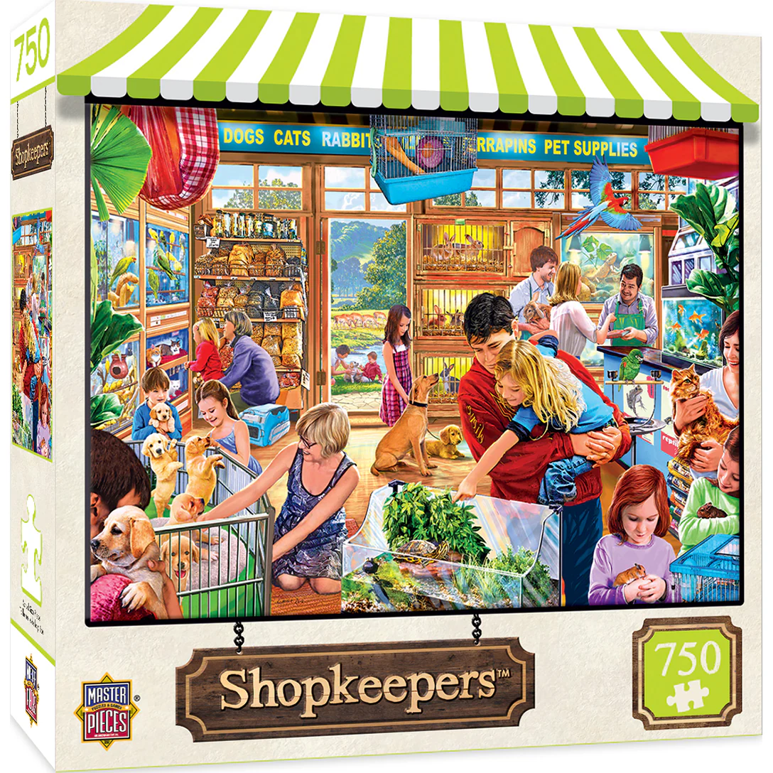 Lucy's First Pet - Shopkeepers - 750 pieces Masterpieces Puzzle