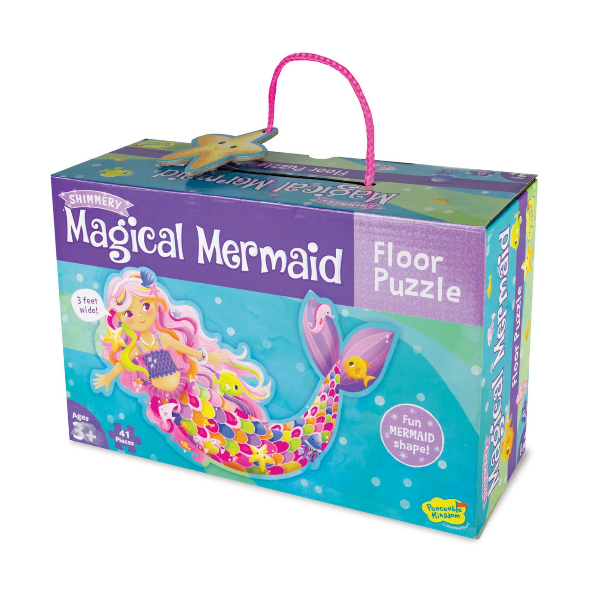 Magical Mermaid Floor Puzzle - 41pc