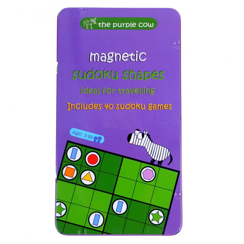 Magnetic Sudoku Shapes