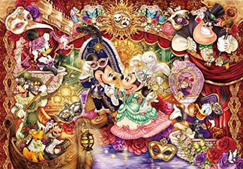 Magnificent Masquerade Invitation Puzzle 1000 pieces - Tenyo Puzzle Disney