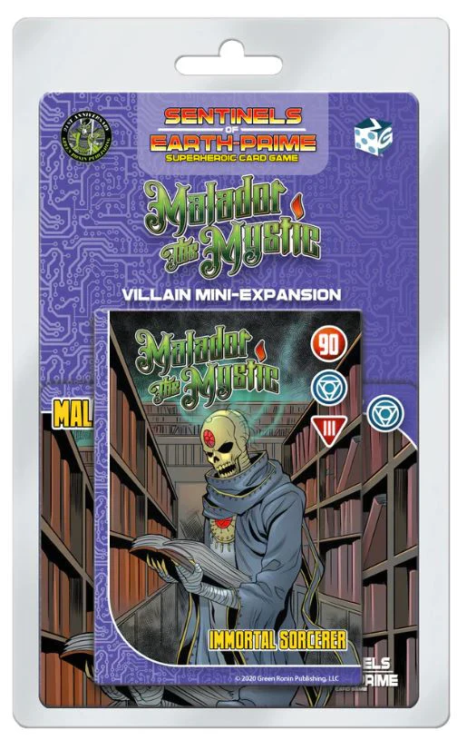 Malador The Mystic Villain Mini Expansion Deck - Sentinels of Earth Prime SCG